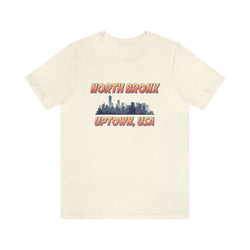NORTH BRONX HIP HOP UNISEX TSHIRT - PDR LFE Natural / XS PDR LFE