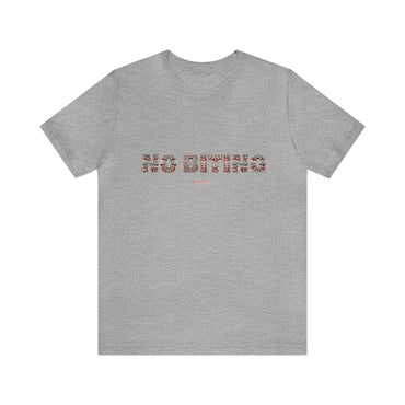 NO BITING HIP HOP Short Sleeve Tee - PDR LFE Athletic Heather / S PDR LFE