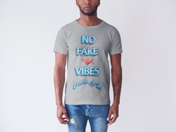 NO FAKE LOVE VIBES HIP HOP TSHIRT Unisex Jersey Short Sleeve Tee - PDR LFE White / S PDR LFE