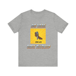 NO WEAK BARZ Unisex Jersey Short Sleeve Tee - PDR LFE Athletic Heather / S PDR LFE