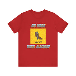 NO WEAK BARZ Unisex Jersey Short Sleeve Tee - PDR LFE Red / S PDR LFE