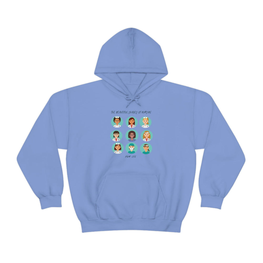 NURSES SHADES Heavy Blend™ Hooded Sweatshirt - PDR L.F.E. 