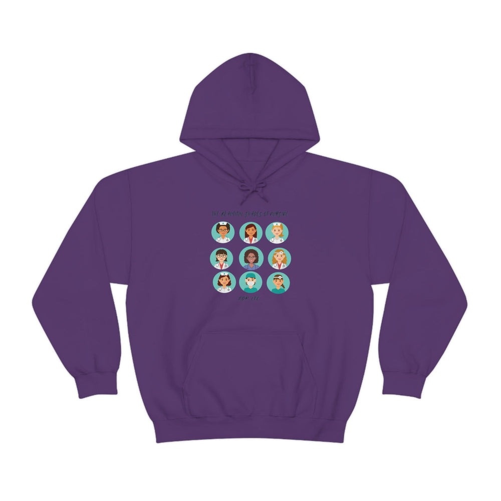 NURSES SHADES Heavy Blend™ Hooded Sweatshirt - PDR L.F.E. 