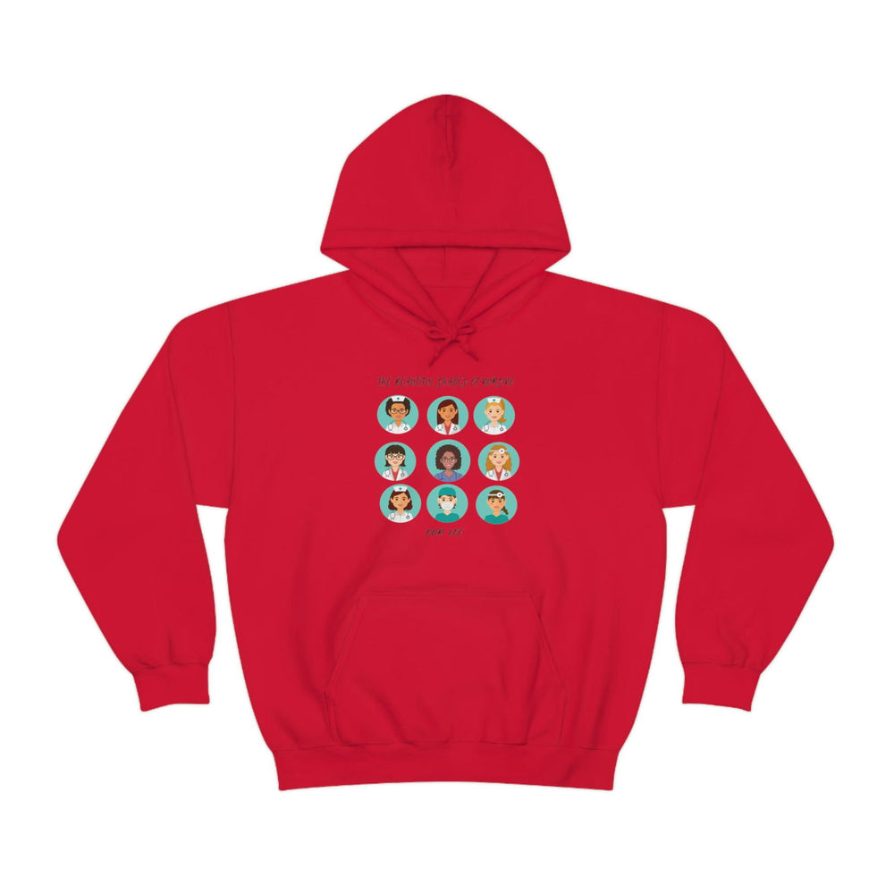 NURSES SHADES Heavy Blend™ Hooded Sweatshirt - PDR L.F.E. 