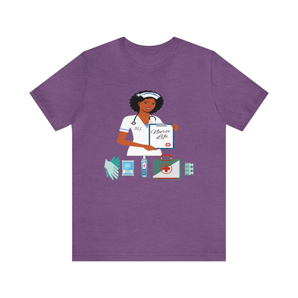 NURSE LIFE Short Sleeve Tee - PDR L.F.E. 