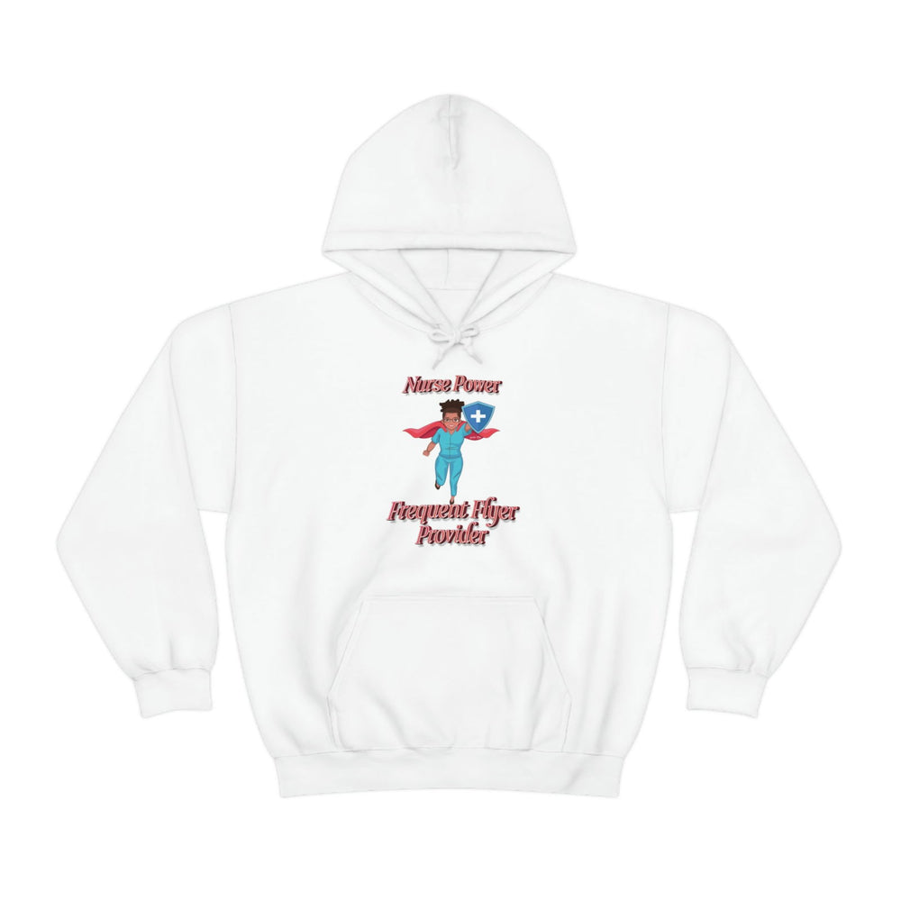 NURSE POWER Heavy Blend™ Hooded Sweatshirt - PDR LFE White / S PDR LFE
