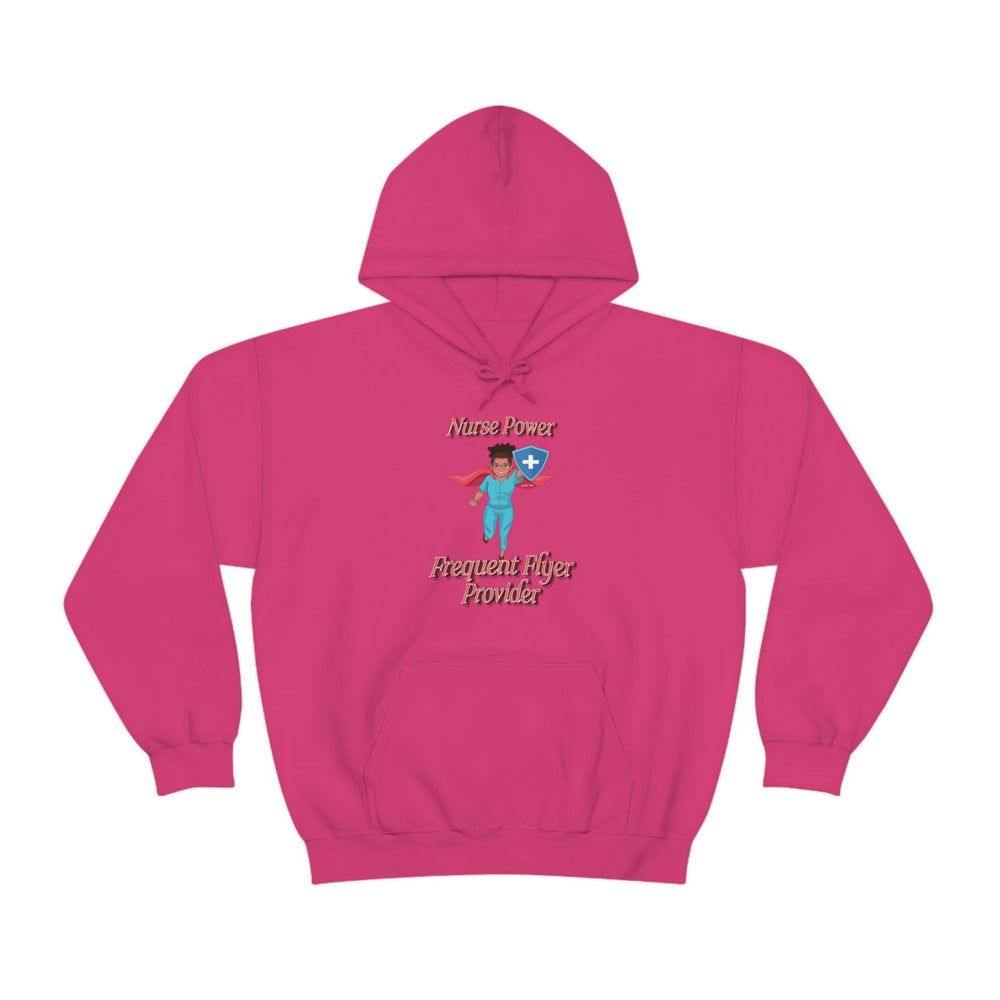 NURSE POWER Heavy Blend™ Hooded Sweatshirt - PDR LFE Heliconia / S PDR LFE