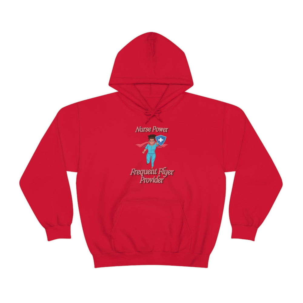 NURSE POWER Heavy Blend™ Hooded Sweatshirt - PDR LFE Red / S PDR LFE
