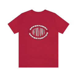 OPPORTUNIST HIP HOP Jersey Short Sleeve Tee - PDR LFE Red / S PDR LFE