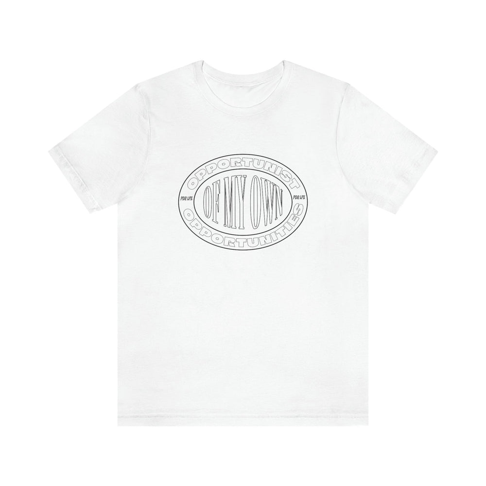 OPPORTUNIST HIP HOP Jersey Short Sleeve Tee - PDR L.F.E. 