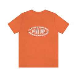 OPPORTUNIST WHT HIP HOP Jersey Short Sleeve Tee - PDR LFE Orange / S PDR LFE