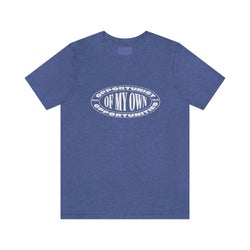 OPPORTUNIST WHT HIP HOP Jersey Short Sleeve Tee - PDR LFE Heather True Royal / S PDR LFE