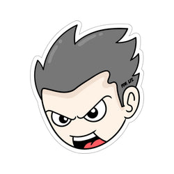 OPP STICKER FACE Kiss-Cut Stickers - PDR LFE 4" × 4" / White PDR LFE