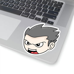 OPP STICKER FACE Kiss-Cut Stickers - PDR LFE 3" × 3" / Transparent PDR LFE