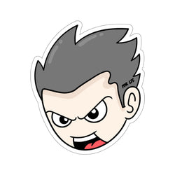 OPP STICKER FACE Kiss-Cut Stickers - PDR LFE 6" × 6" / White PDR LFE