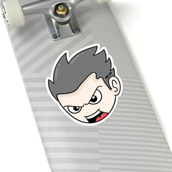 OPP STICKER FACE Kiss-Cut Stickers - PDR LFE 3" × 3" / Transparent PDR LFE