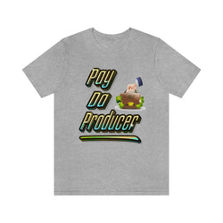 PAY DA PRODUCER 2 HIP HOP Short Sleeve Tee - PDR LFE Athletic Heather / XS PDR LFE