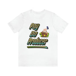 PAY DA PRODUCER 2 HIP HOP Short Sleeve Tee - PDR LFE White / XS PDR LFE