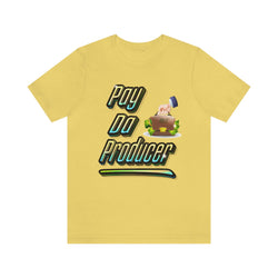 PAY DA PRODUCER 2 HIP HOP Short Sleeve Tee - PDR LFE Yellow / XS PDR LFE
