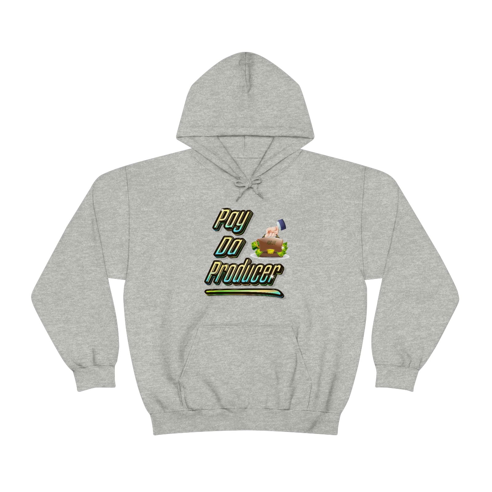 PAY THE PRODUCER 2 Heavy Blend™ Hooded Sweatshirt - PDR L.F.E. 