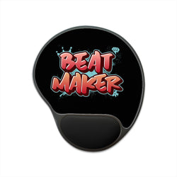 PDR LFE BEAT MAKER Hip Hop Mouse Pad With Wrist Rest - PDR LFE Foot / 10.15" × 9.17" PDR LFE