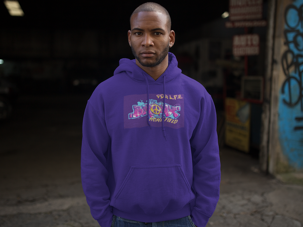 PDR LFE BRONX HOME FIELD Unisex Heavy Blend™ Hooded Sweatshirt - PDR L.F.E. 