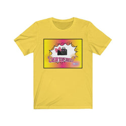 PDR LFE CERTIFIED FEMALE CAMERA WOMAN Jersey Short Sleeve Tee - PDR LFE Yellow / S PDR LFE