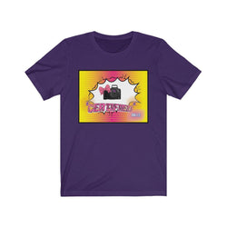 PDR LFE CERTIFIED FEMALE CAMERA WOMAN Jersey Short Sleeve Tee - PDR LFE Team Purple / S PDR LFE
