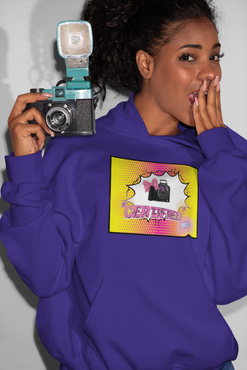 PDR LFE CERTIFIED FEMALE CAMERA WOMAN Unisex Heavy Blend™ Hooded Sweatshirt - PDR LFE White / S PDR LFE
