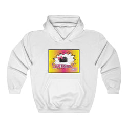PDR LFE CERTIFIED FEMALE CAMERA WOMAN Unisex Heavy Blend™ Hooded Sweatshirt - PDR LFE White / S PDR LFE