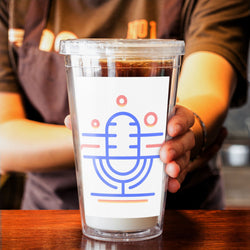 PDR LFE FRAPPACNOTES ACRYLIC TUMBLER - PDR LFE Default Title PDR LFE