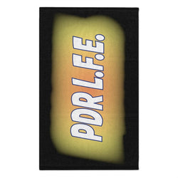 PDR LFE Hip Hop Rally Towel, 11x18 - PDR LFE White / 11" × 18" PDR LFE