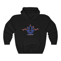 PDR LFE LOGO Hip Hop Unisex Heavy Blend™ Hooded Sweatshirt - PDR LFE Black / S PDR LFE