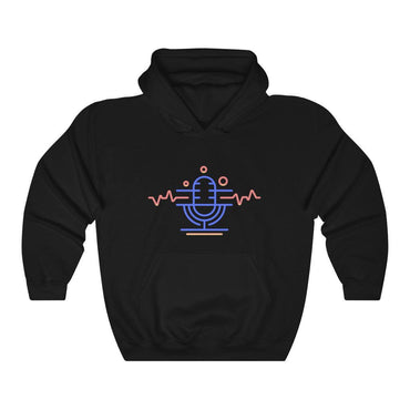 PDR LFE LOGO Hip Hop Unisex Heavy Blend™ Hooded Sweatshirt - PDR LFE Black / S PDR LFE