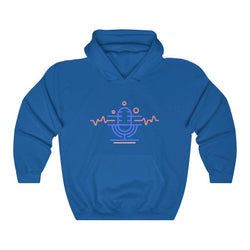 PDR LFE LOGO Hip Hop Unisex Heavy Blend™ Hooded Sweatshirt - PDR LFE Royal / S PDR LFE