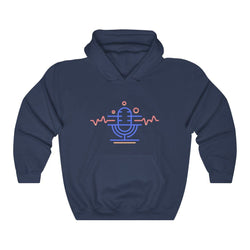 PDR LFE LOGO Hip Hop Unisex Heavy Blend™ Hooded Sweatshirt - PDR LFE Navy / S PDR LFE