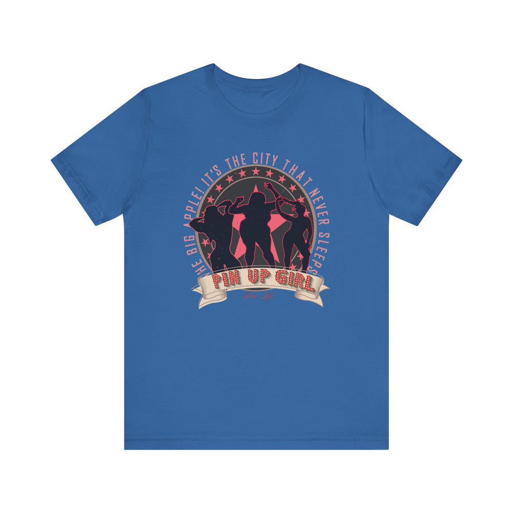 PYN UP FEMALE HIP HOP Short Sleeve Tee - PDR LFE Columbia Blue / XS PDR LFE