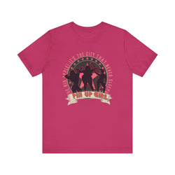 PYN UP FEMALE HIP HOP Short Sleeve Tee - PDR LFE Berry / XS PDR LFE