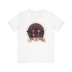 PYN UP FEMALE HIP HOP Short Sleeve Tee - PDR LFE White / XS PDR LFE