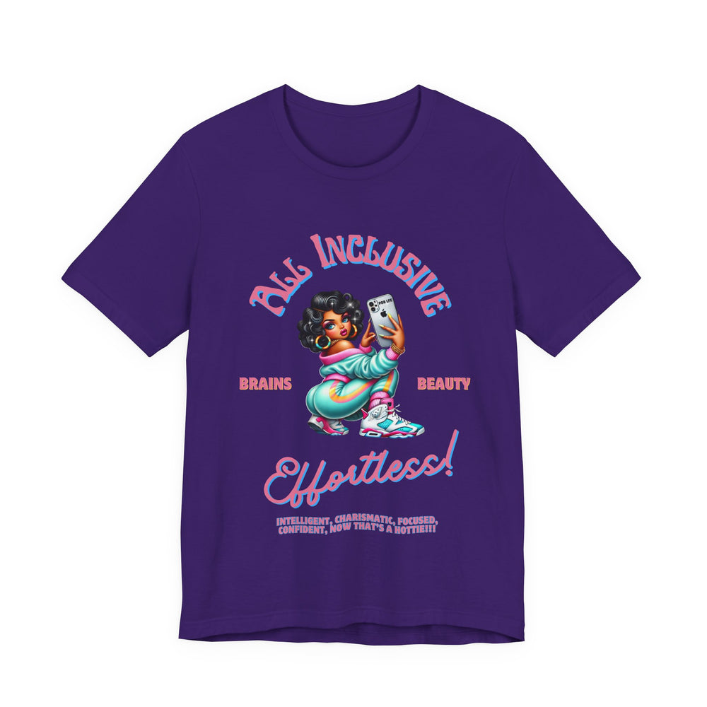 Purple Purp t-shirt with graphic design and text on a white background