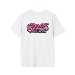 R.O.S.E. (REAL ONES STILL EXIST) BLUE FEMALE HIP HOP SHORT SLEEVE T-SHIRT