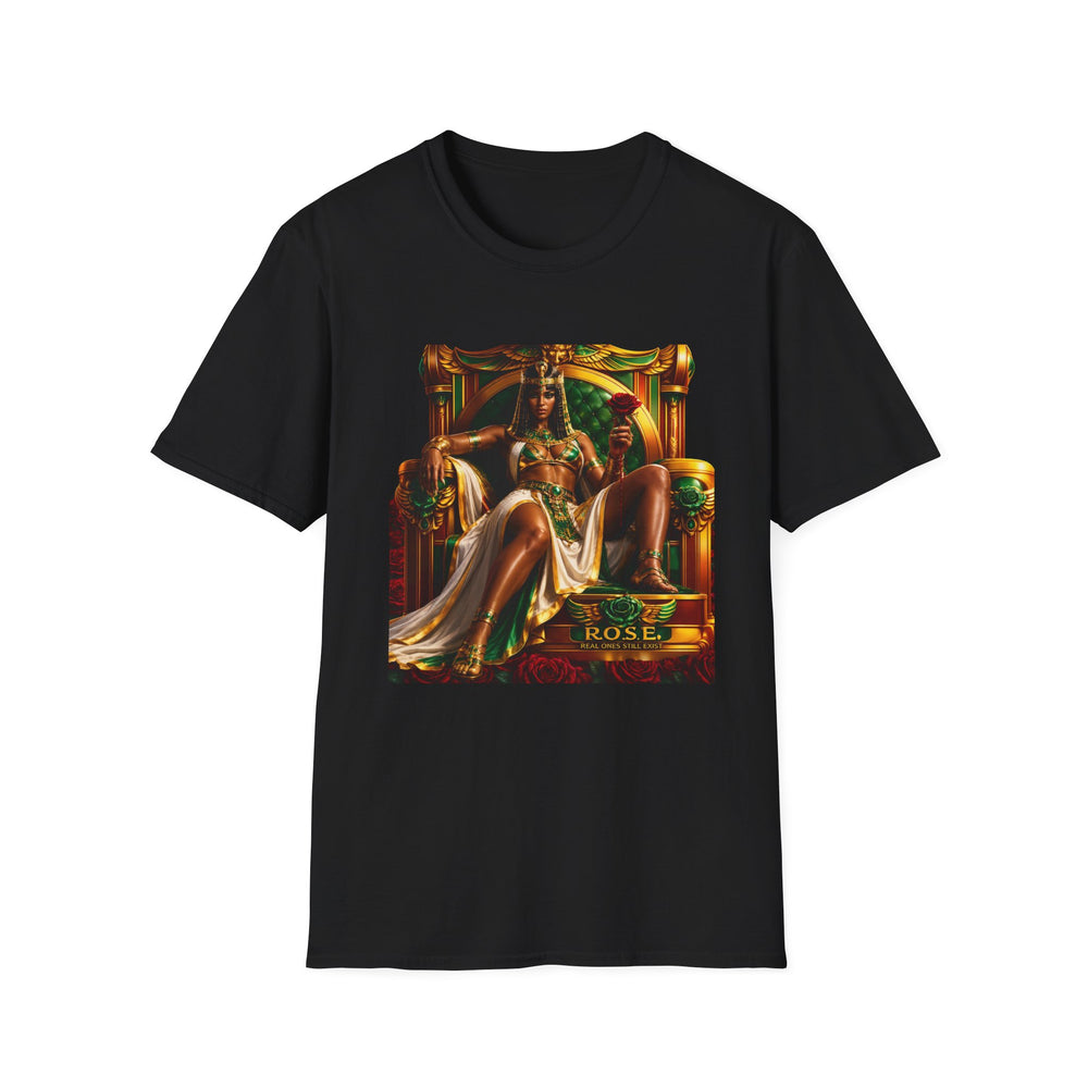 R.O.S.E. (REAL ONES STILL EXIST) CLEOPATRA FEMALE HIP HOP SHORT SLEEVE T-SHIRT