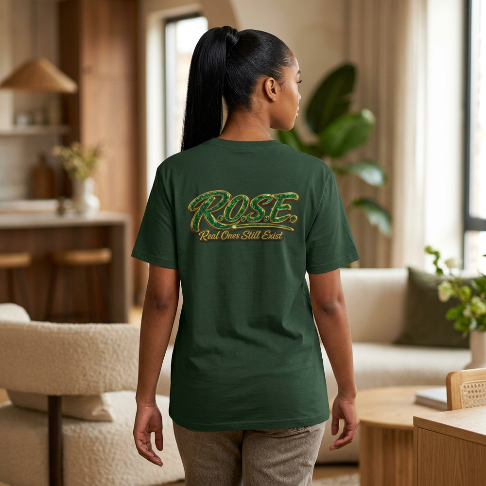 R.O.S.E. (REAL ONES STILL EXIST) CLEOPATRA FEMALE HIP HOP SHORT SLEEVE T-SHIRT