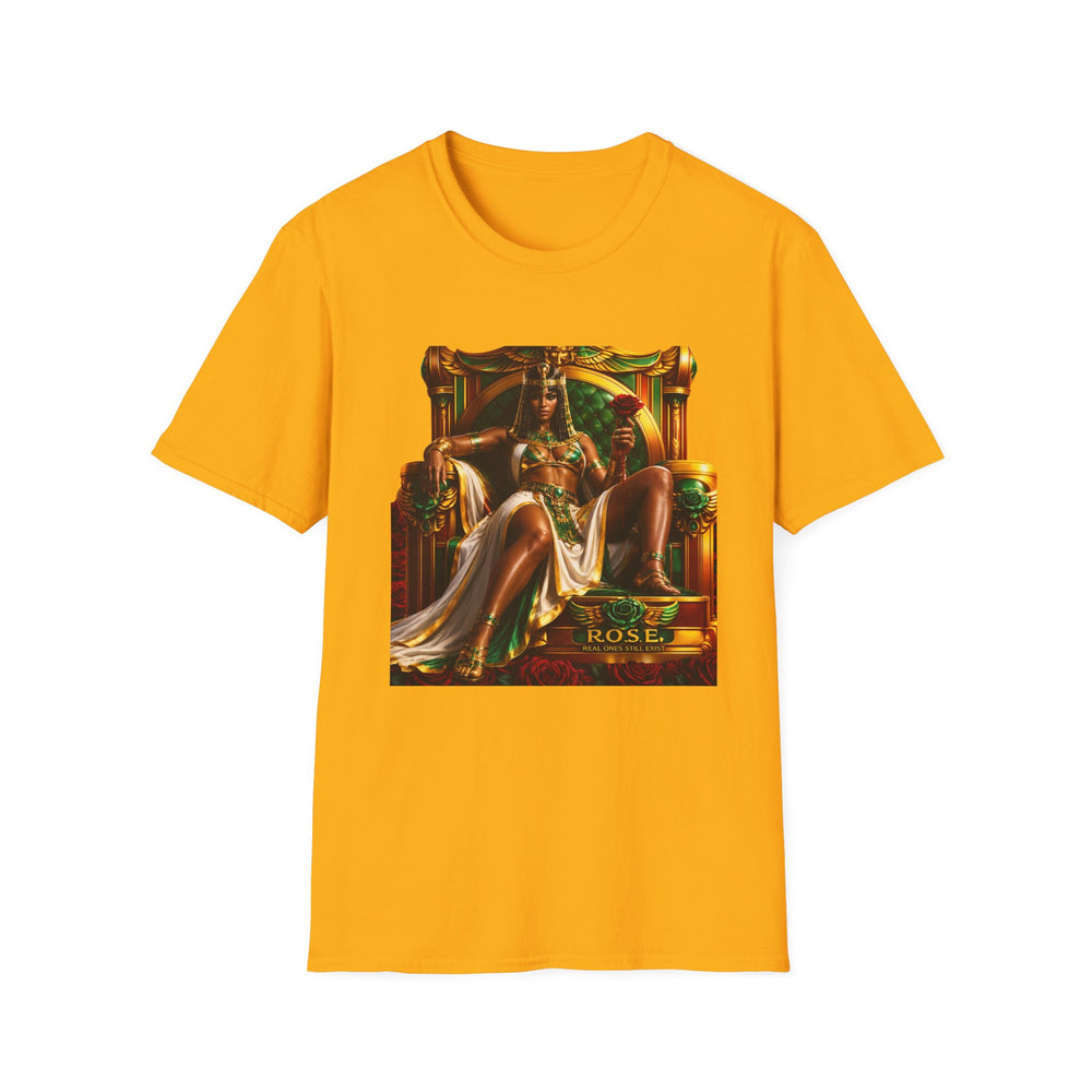 R.O.S.E. (REAL ONES STILL EXIST) CLEOPATRA FEMALE HIP HOP SHORT SLEEVE T-SHIRT