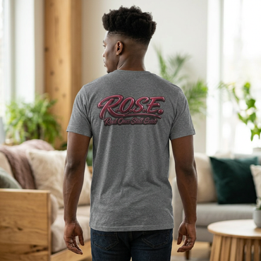 R.O.S.E. (REAL ONES STILL EXIST) MAROON GOON HIP HOP SHORT SLEEVE T-SHIRT