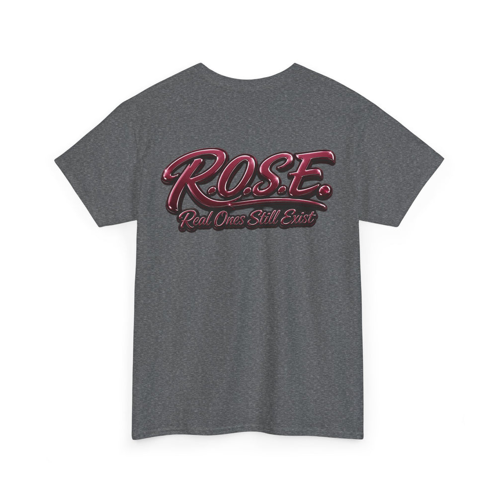 R.O.S.E. (REAL ONES STILL EXIST) MAROON GOON HIP HOP SHORT SLEEVE T-SHIRT