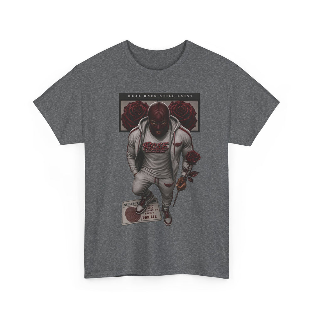 R.O.S.E. (REAL ONES STILL EXIST) MAROON GOON HIP HOP SHORT SLEEVE T-SHIRT