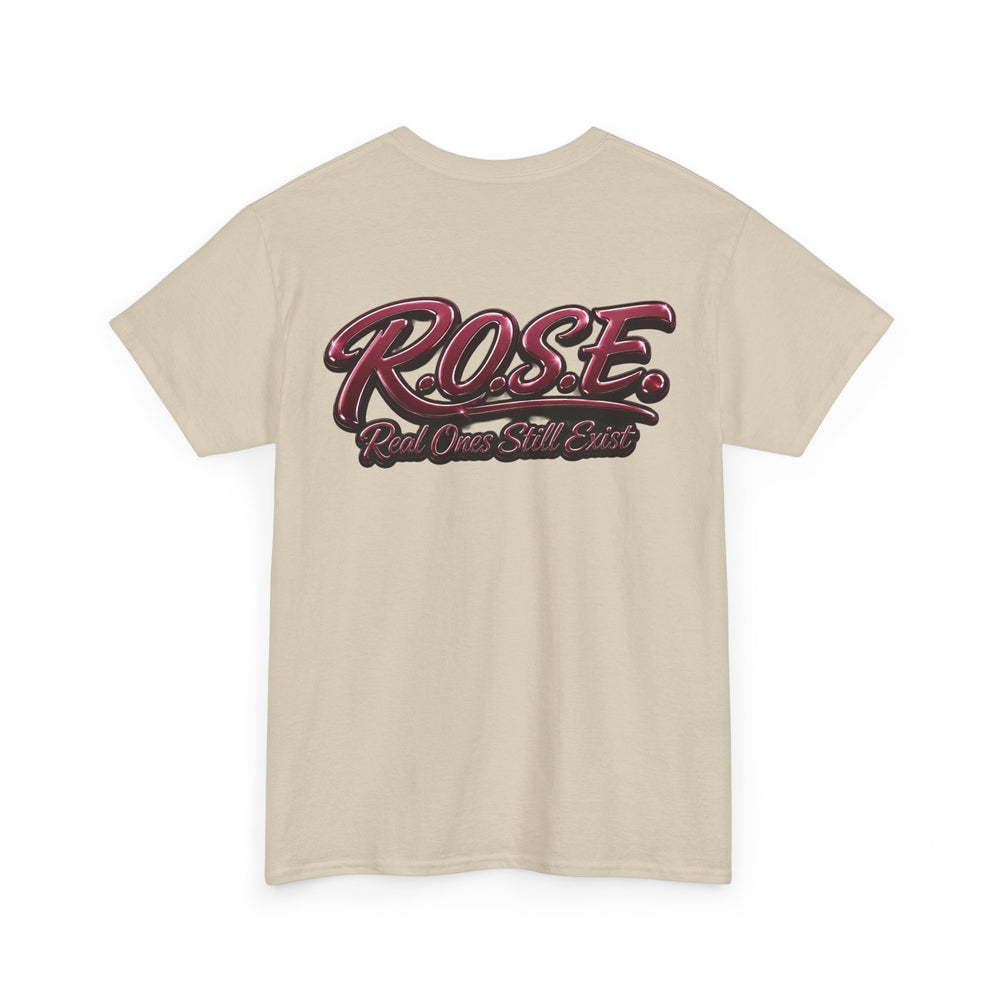 R.O.S.E. (REAL ONES STILL EXIST) MAROON GOON HIP HOP SHORT SLEEVE T-SHIRT