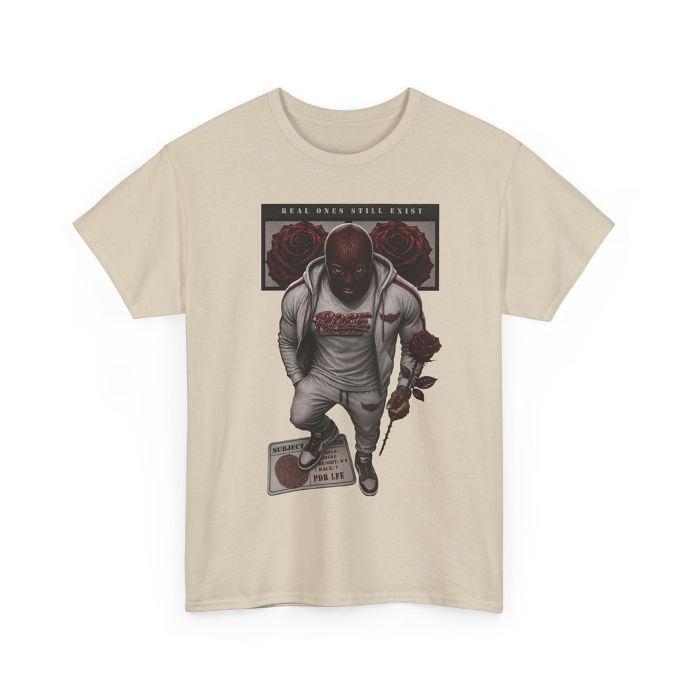R.O.S.E. (REAL ONES STILL EXIST) MAROON GOON HIP HOP SHORT SLEEVE T-SHIRT
