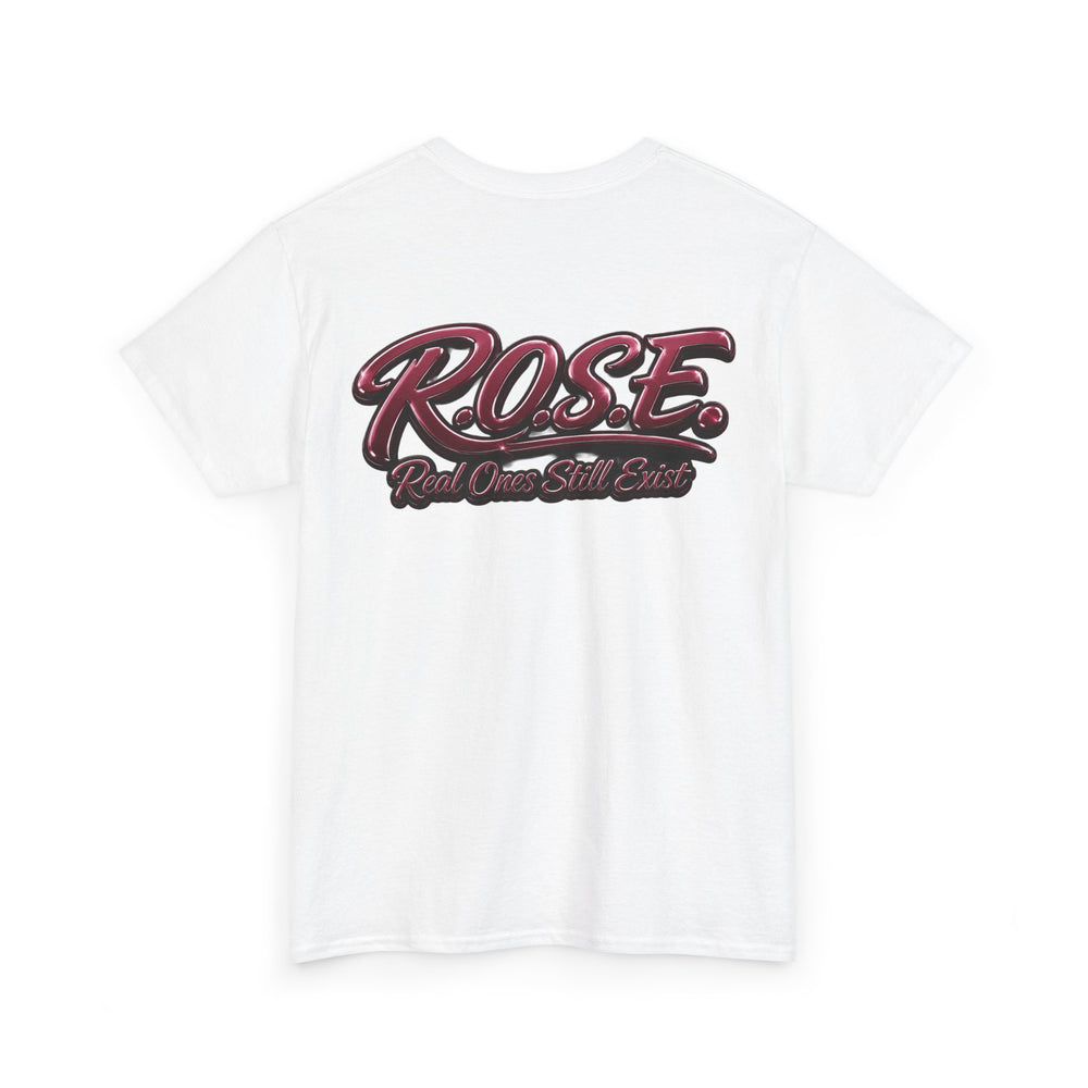R.O.S.E. (REAL ONES STILL EXIST) MAROON GOON HIP HOP SHORT SLEEVE T-SHIRT